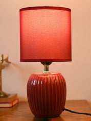 Stylish Red Table Lamp - MARKET99