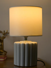 Stylish White Table Lamp - MARKET99