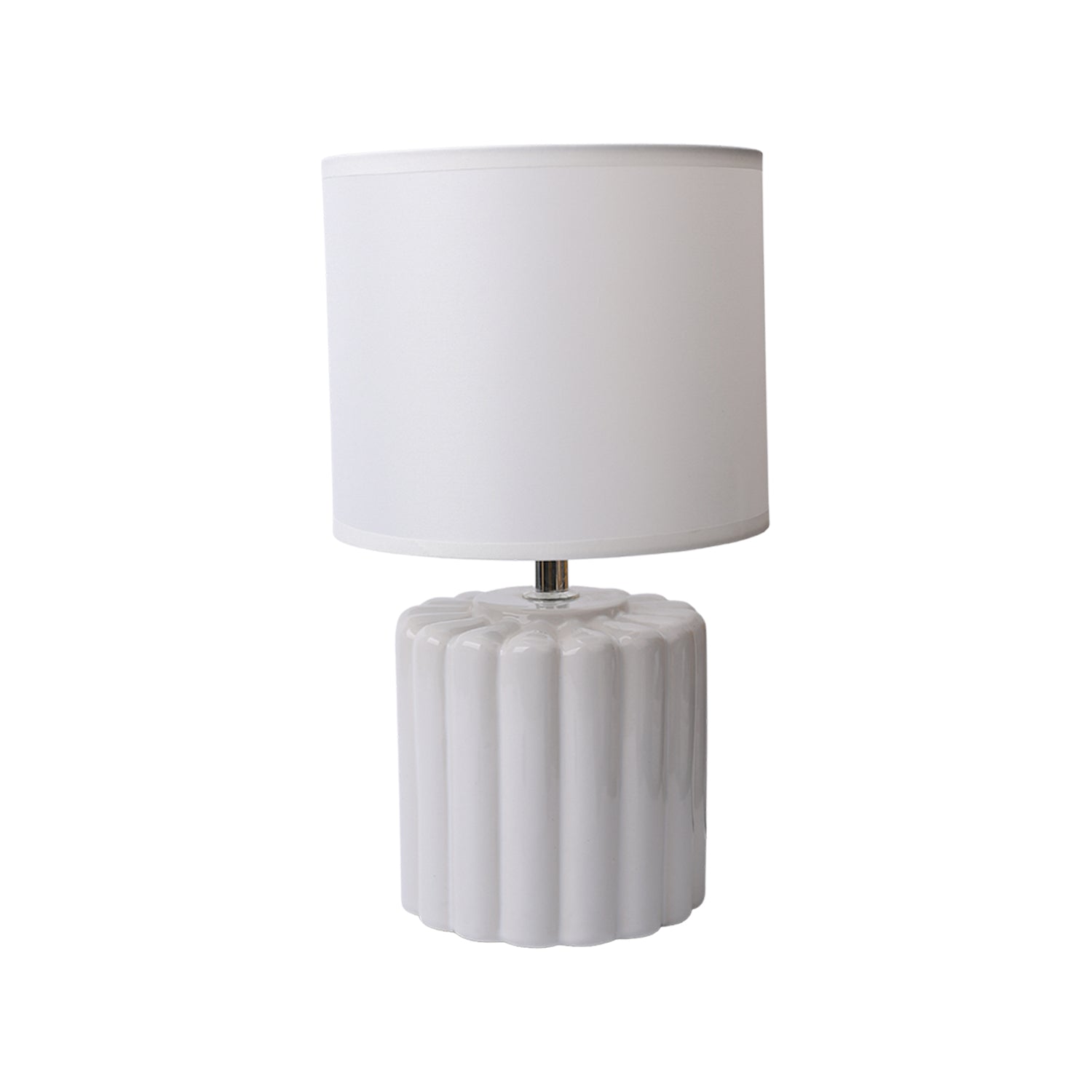 Stylish White Table Lamp