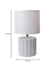 Stylish White Table Lamp - MARKET99