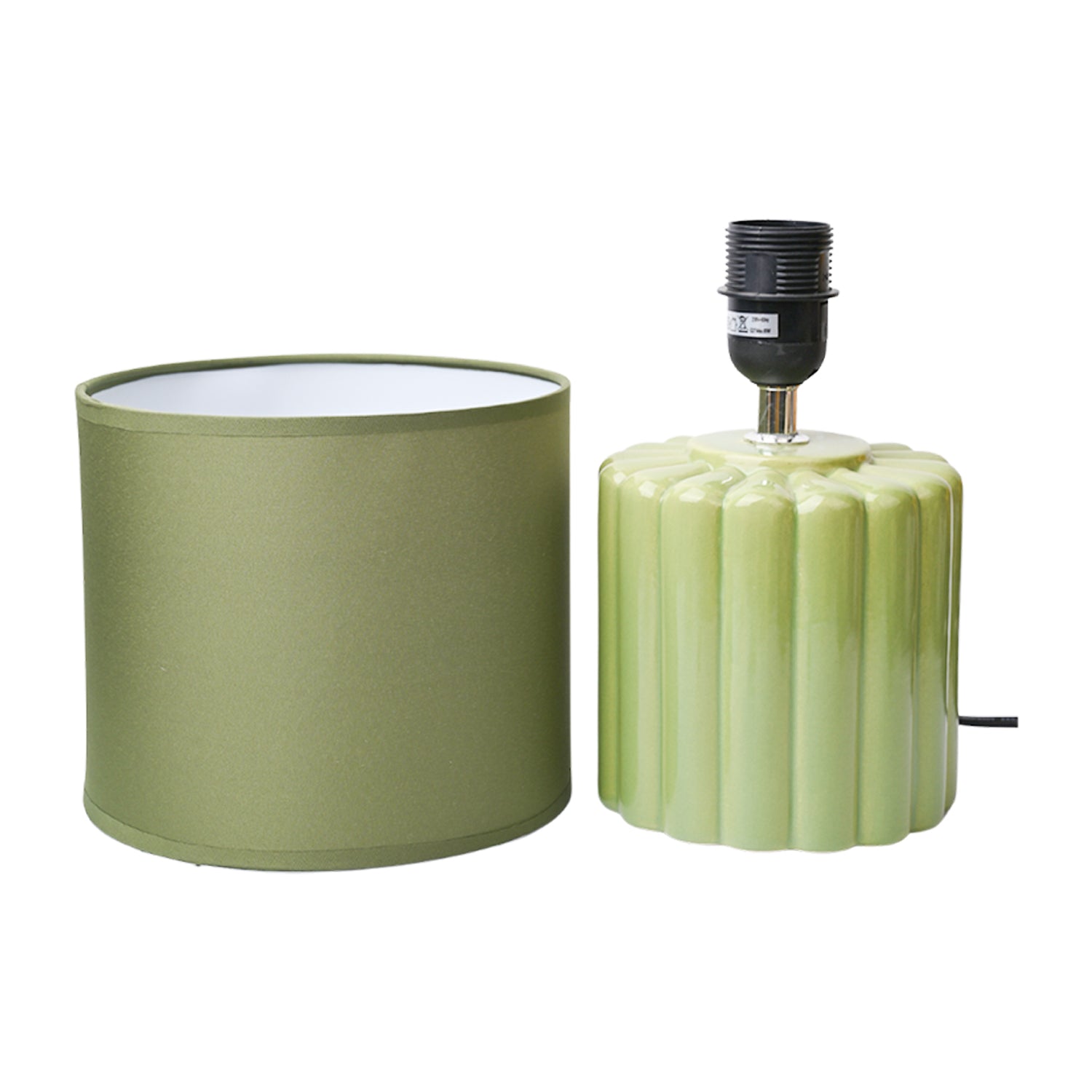 Stylish Light Green Table Lamp