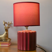 Stylish Red Table Lamp