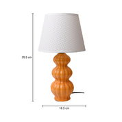 Stylish Mustard Color Table Lamp