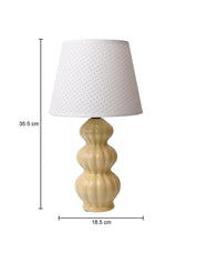 Stylish Light Yellow Table Lamp - MARKET99