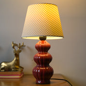 Stylish Cheery Red Table Lamp