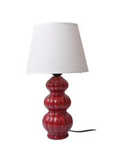 Stylish Cheery Red Table Lamp - MARKET99