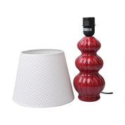 Stylish Cheery Red Table Lamp
