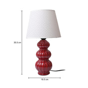 Stylish Cheery Red Table Lamp