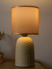 Stylish Brown Shade Table Lamp - MARKET99