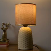 Stylish Brown Shade Table Lamp