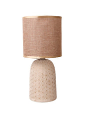 Stylish Brown Shade Table Lamp - MARKET99