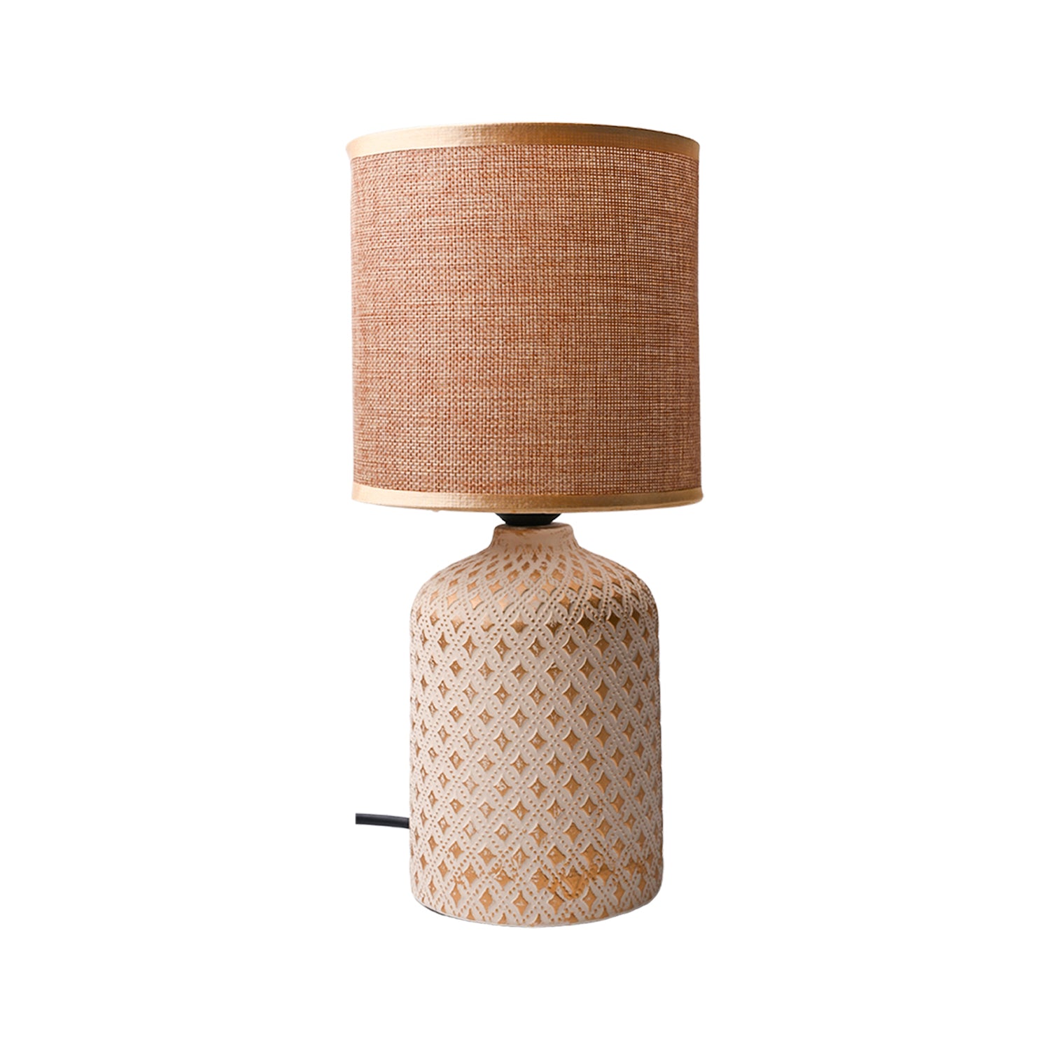 Stylish Brown Shade Table Lamp