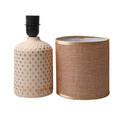 Stylish Brown Shade Table Lamp