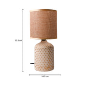 Stylish Brown Shade Table Lamp