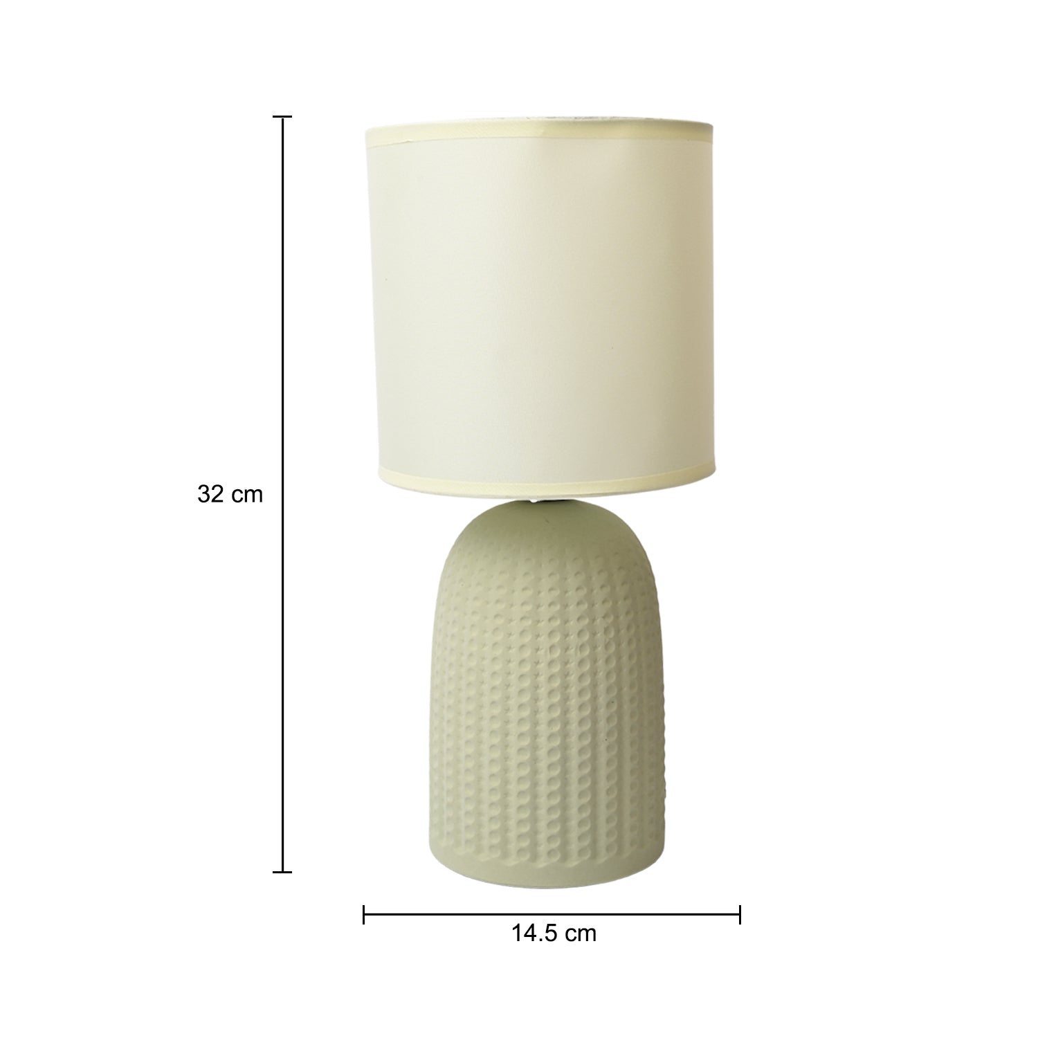 Stylish Pastel-Green Table Lamp