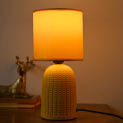Stylish Light-Yellow Table Lamp