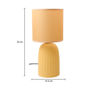Stylish Light-Yellow Table Lamp