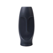 Stylish Black Face Shape Vase