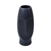 Stylish Black Face Shape Vase