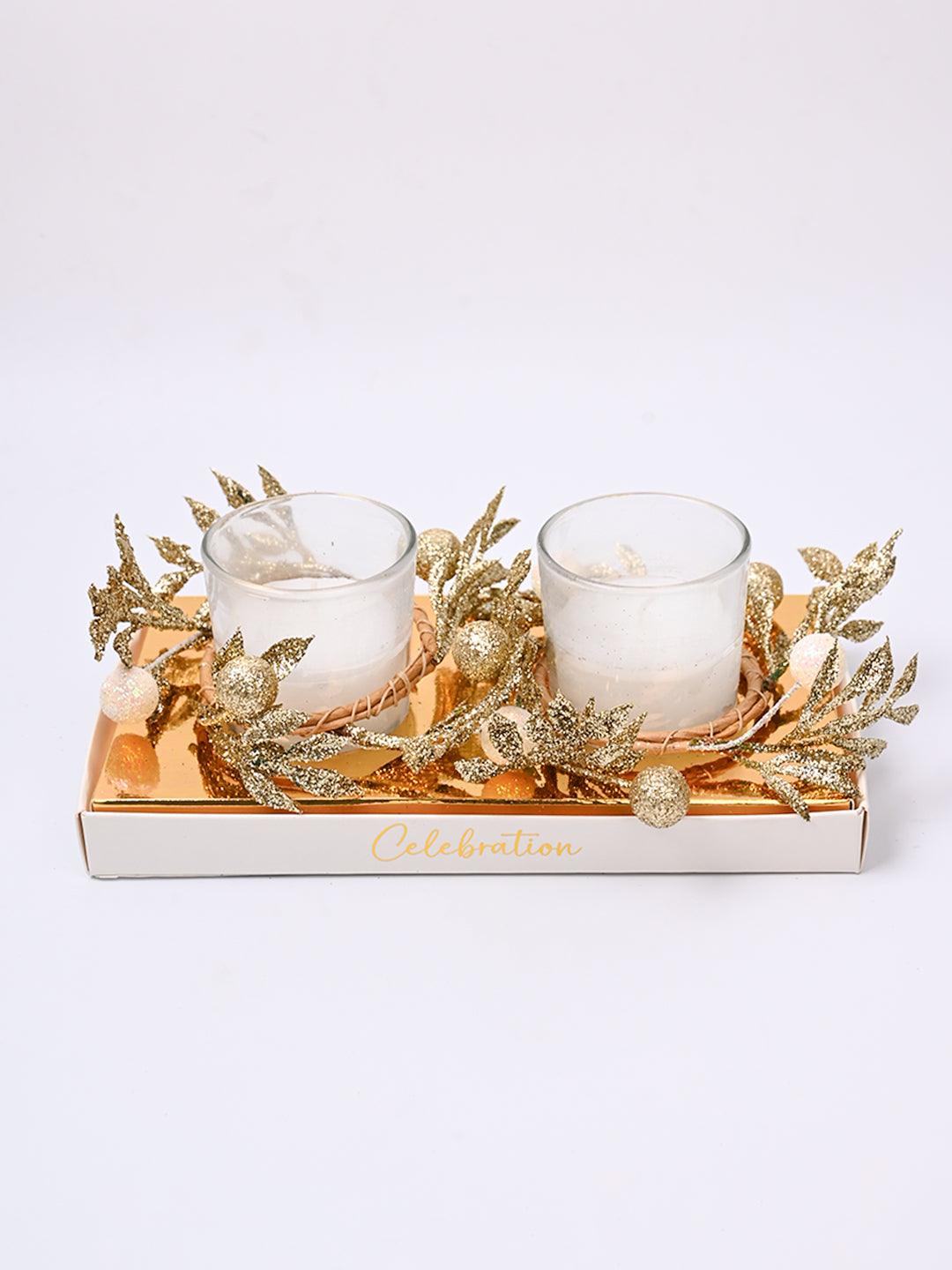 Vanilla Scented Candles Pack Of 2 - MARKET99