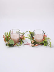 Peony Scented Candles Pack Of 2 - MARKET99