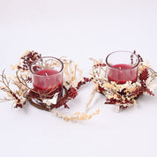 Cranberry Scented Candles Pack Of 2