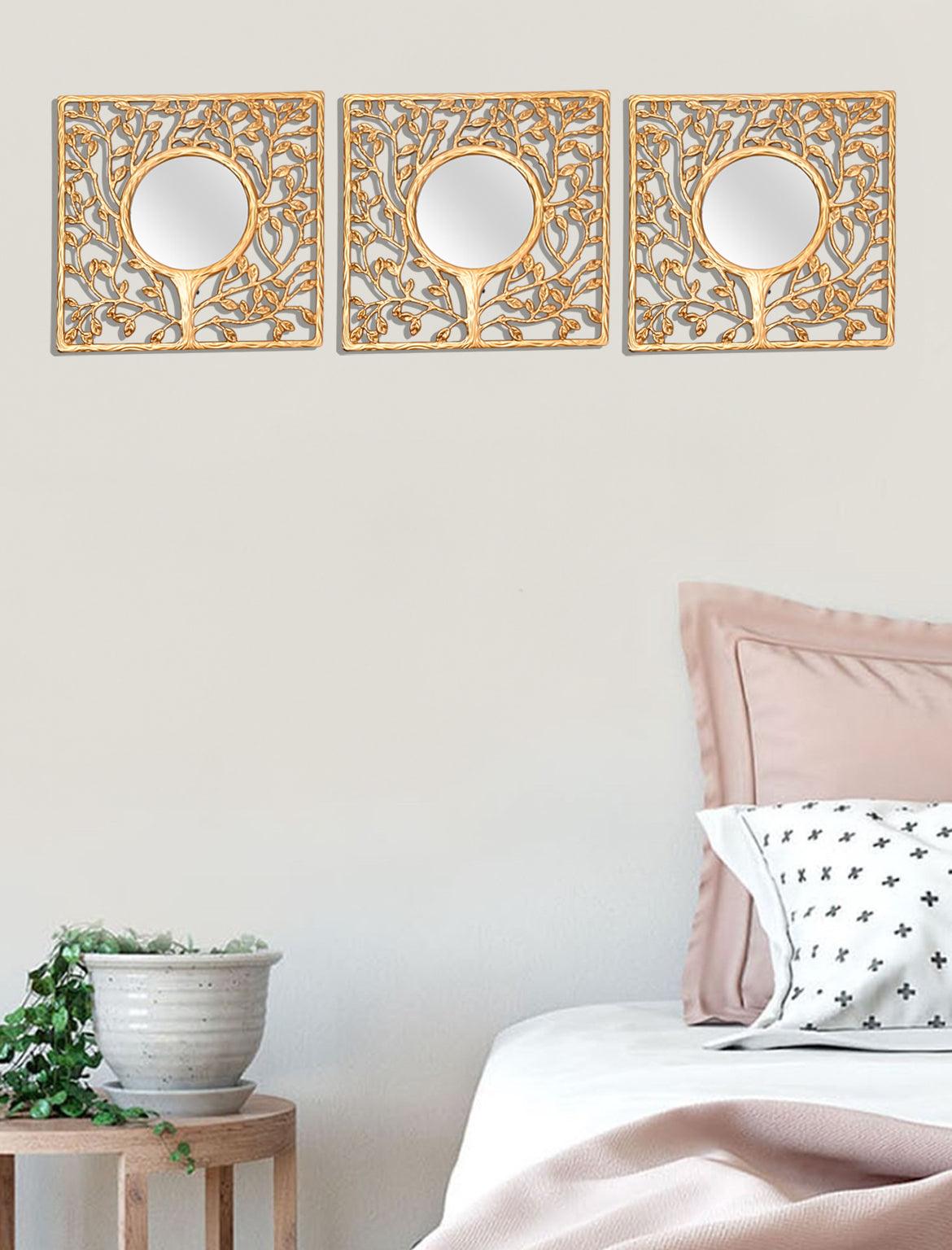 Wall - Set Of 3 Wall Mirror - MARKET99