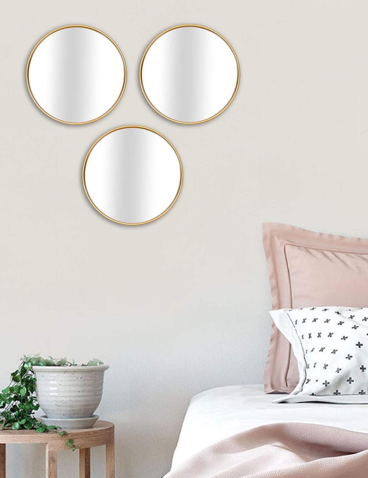 Wall - Set Of 3 Wall Mirror - MARKET99