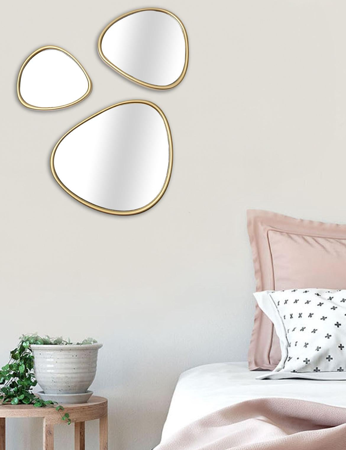 Wall - Set Of 3 Wall Mirror - MARKET99