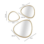 Wall - Set Of 3 Wall Mirror