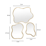 Wall - Set Of 3 Wall Mirror