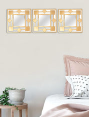 Wall - Set Of 3 Wall Mirror - MARKET99