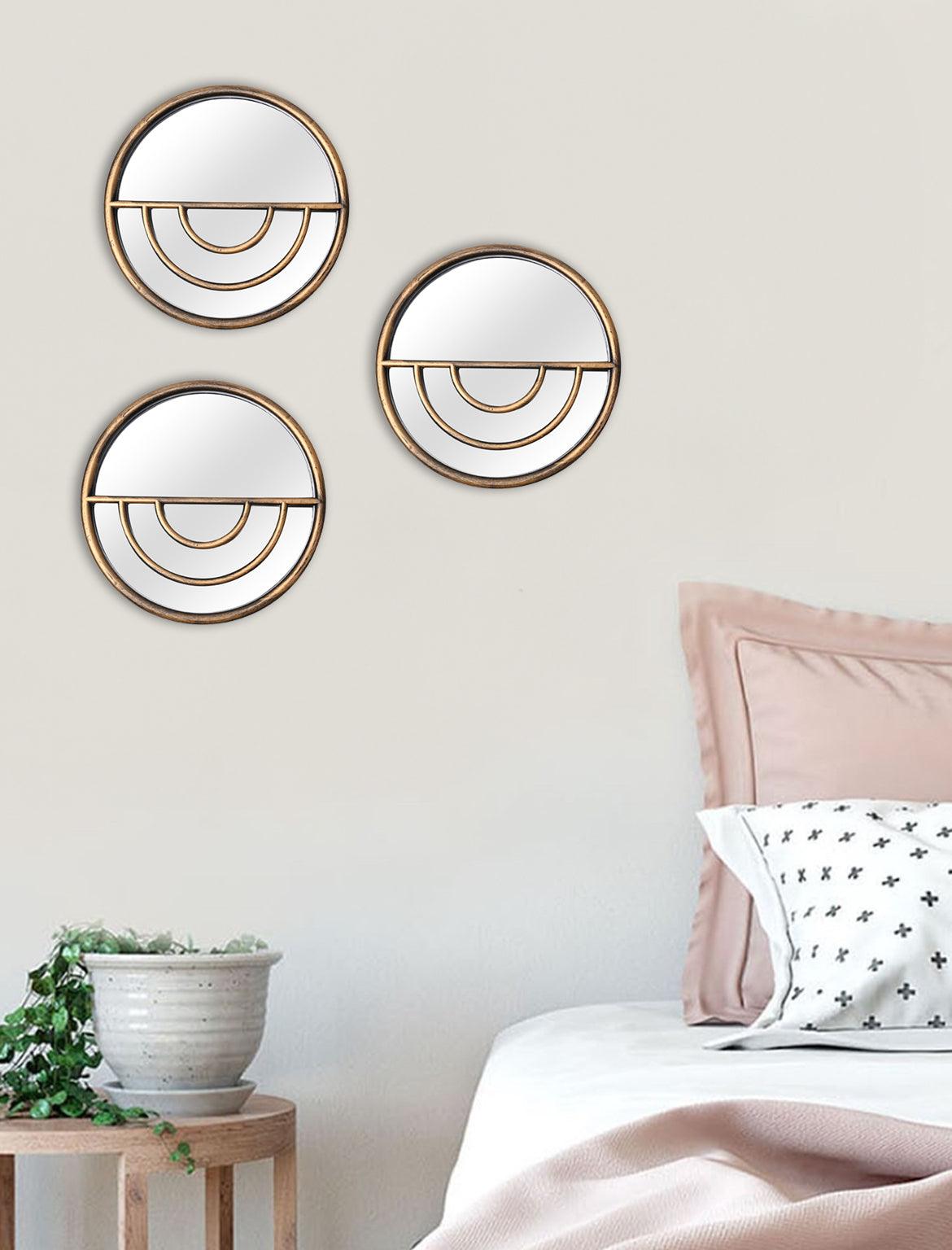 Wall - Set Of 3 Wall Mirror - MARKET99