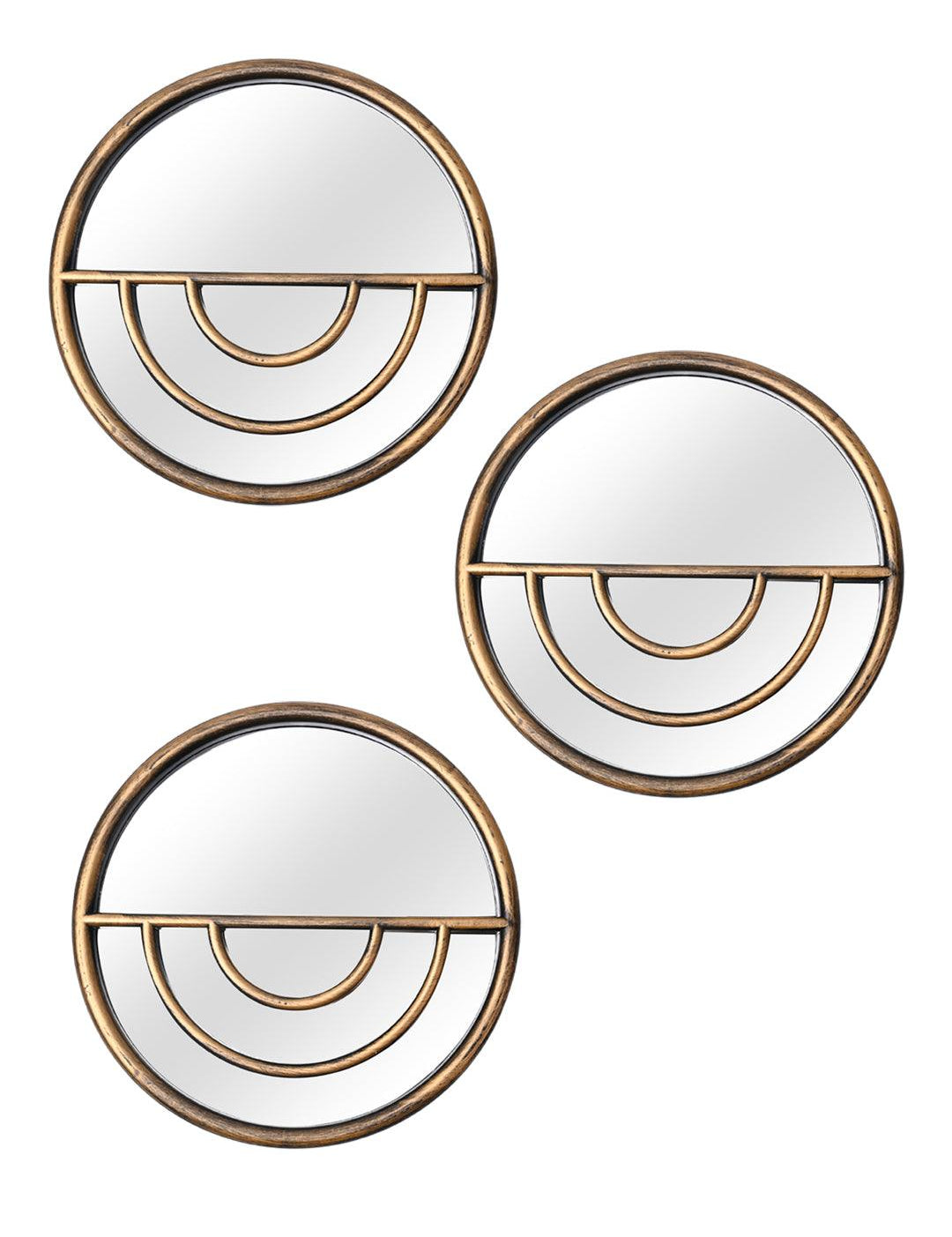 Wall - Set Of 3 Wall Mirror - MARKET99