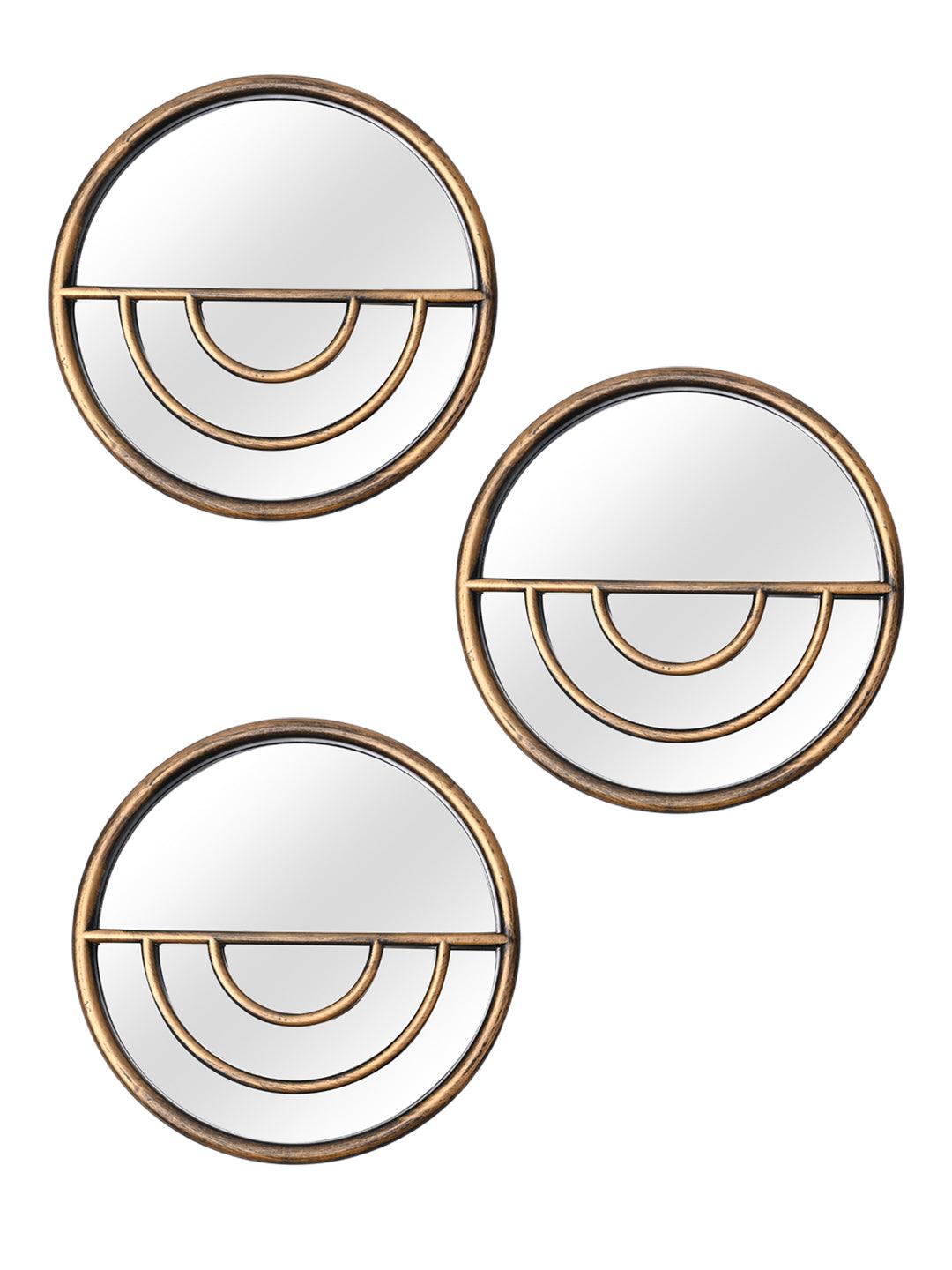 Wall - Set Of 3 Wall Mirror - MARKET99