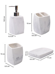 Stylish Ivory Bathroom Set 4 Pcs - MARKET99