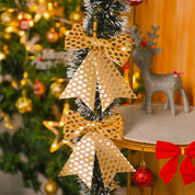 Christmas Bow Set Of 4 Pcs (Assorted)