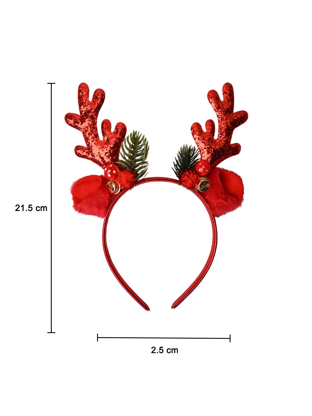 Christmas Reindeer Headband Set Of 2Pcs (Assorted) - MARKET99
