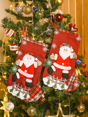 X-Mas Stocking (Red, Set Of 2) - MARKET99