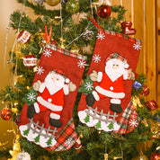 X-Mas Stocking (Red, Set Of 2)