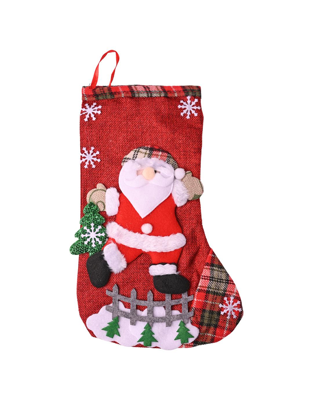 X-Mas Stocking (Red, Set Of 2) - MARKET99