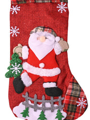 X-Mas Stocking (Red, Set Of 2) - MARKET99