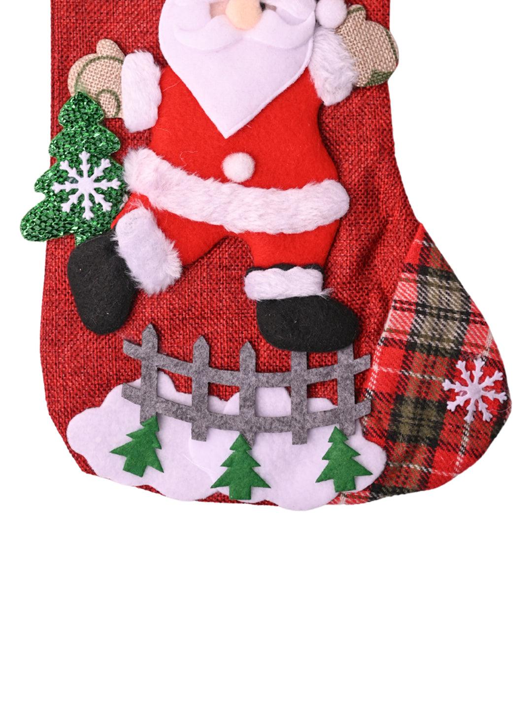 X-Mas Stocking (Red, Set Of 2) - MARKET99