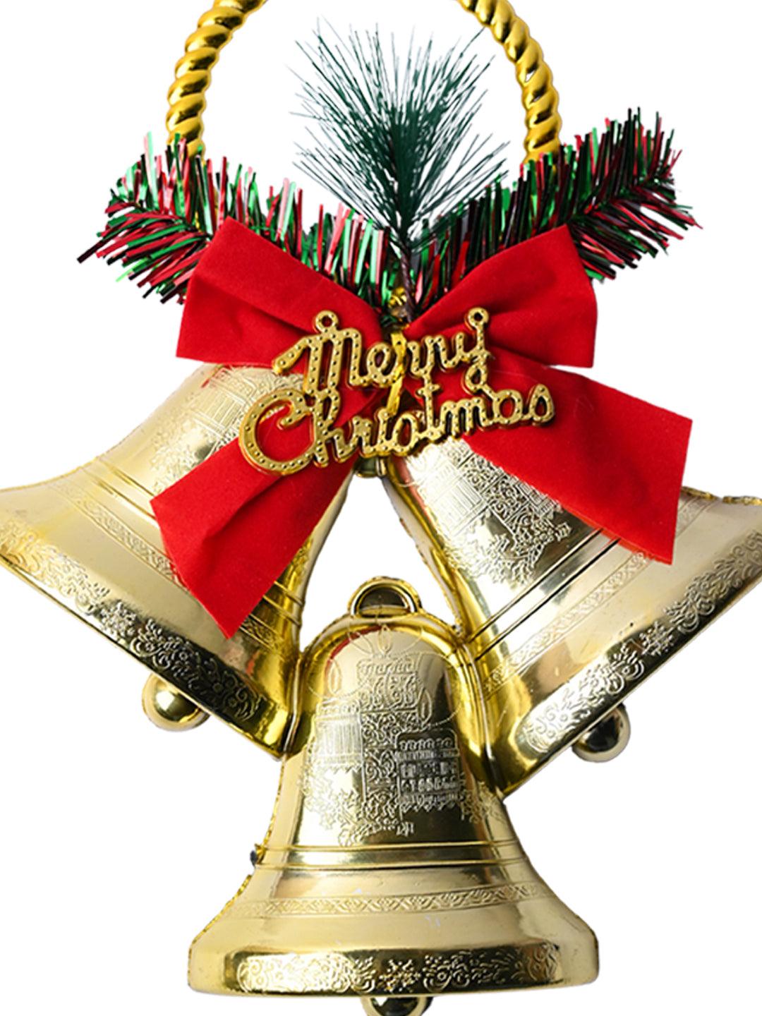 Christmas Bells Decorations (Set Of 2, Assorted) - MARKET99