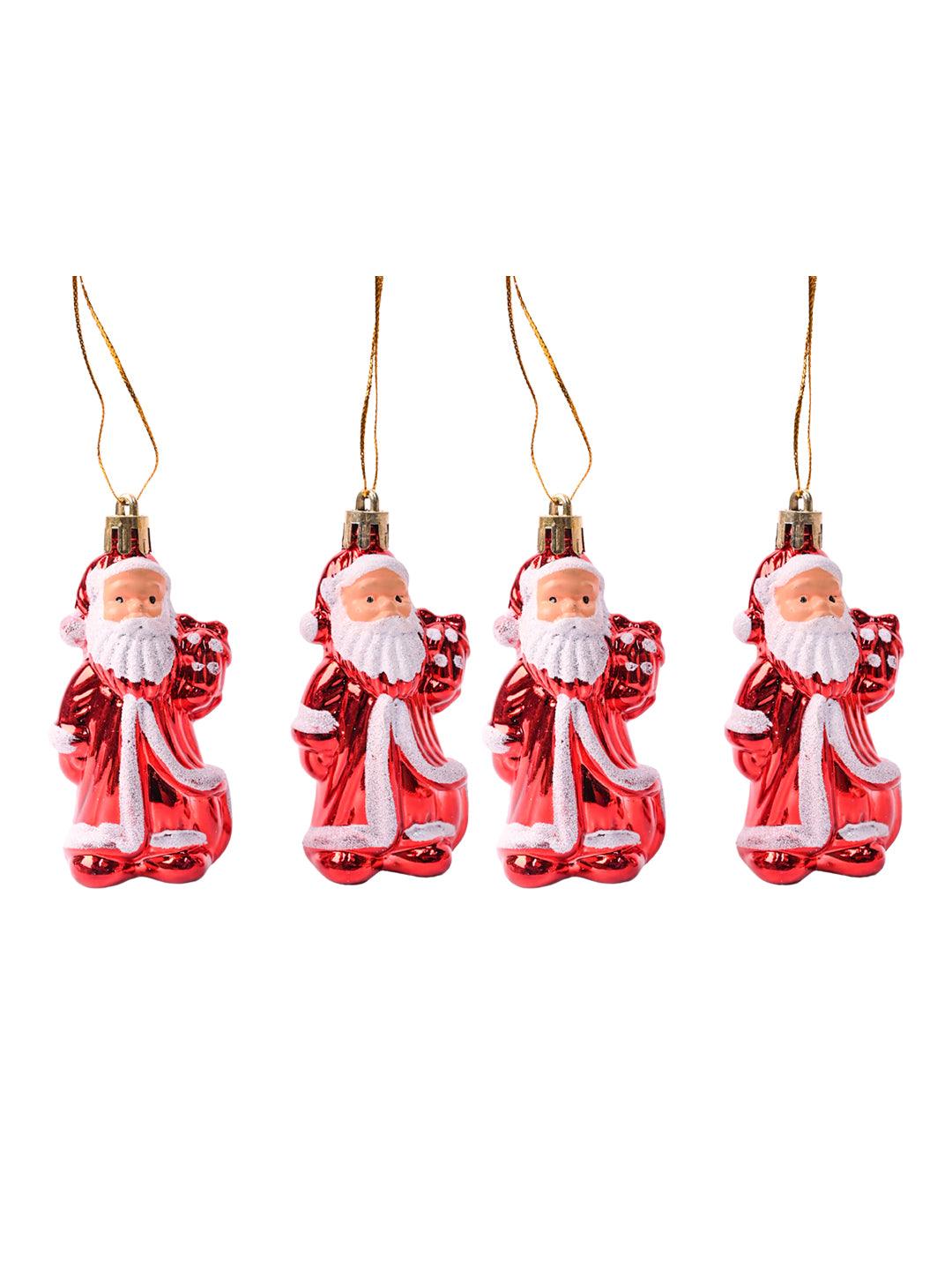 Christmas Santa Claus Toy Decoration Set Of 4 Pcs - MARKET99