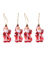 Christmas Santa Claus Toy Decoration Set Of 4 Pcs - MARKET99