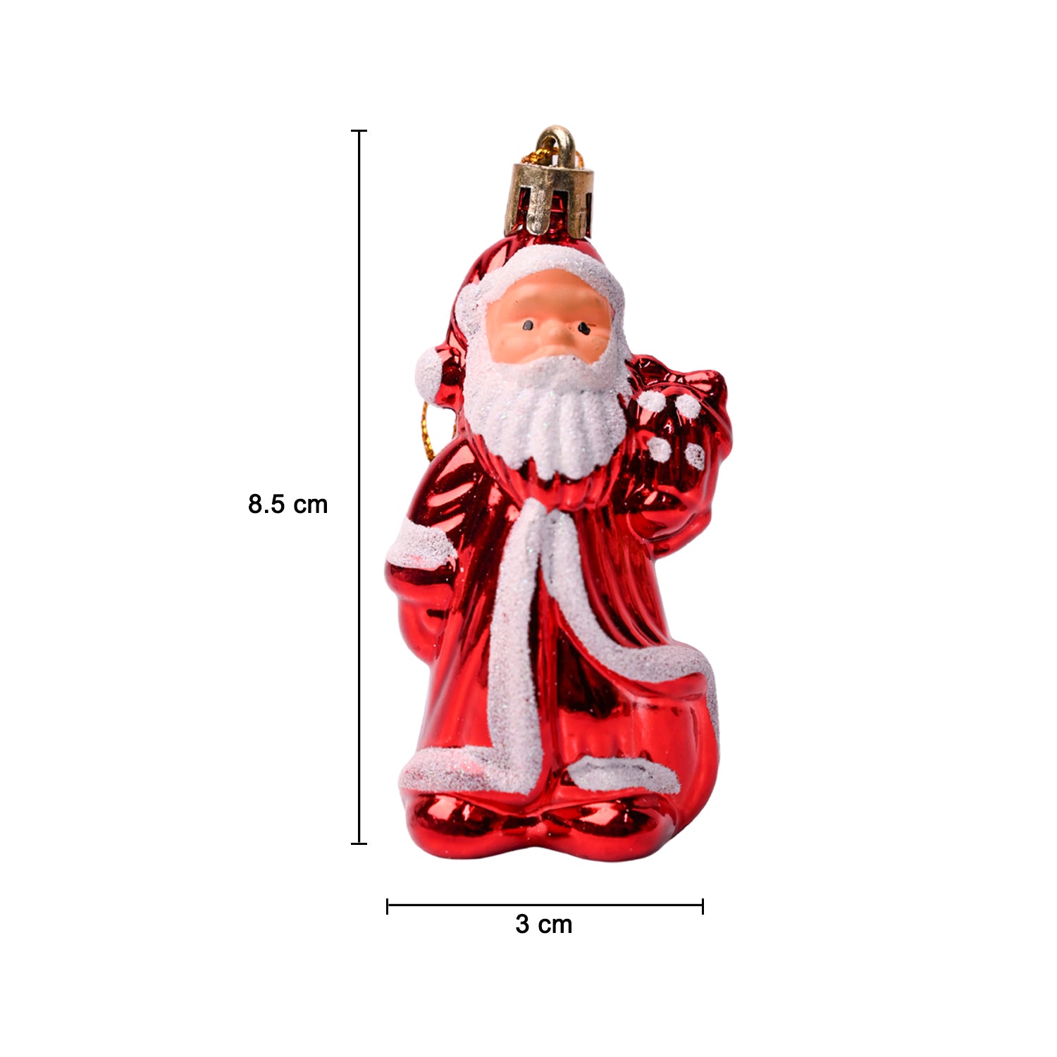 Christmas Santa Claus Toy Decoration Set Of 4 Pcs - MARKET99