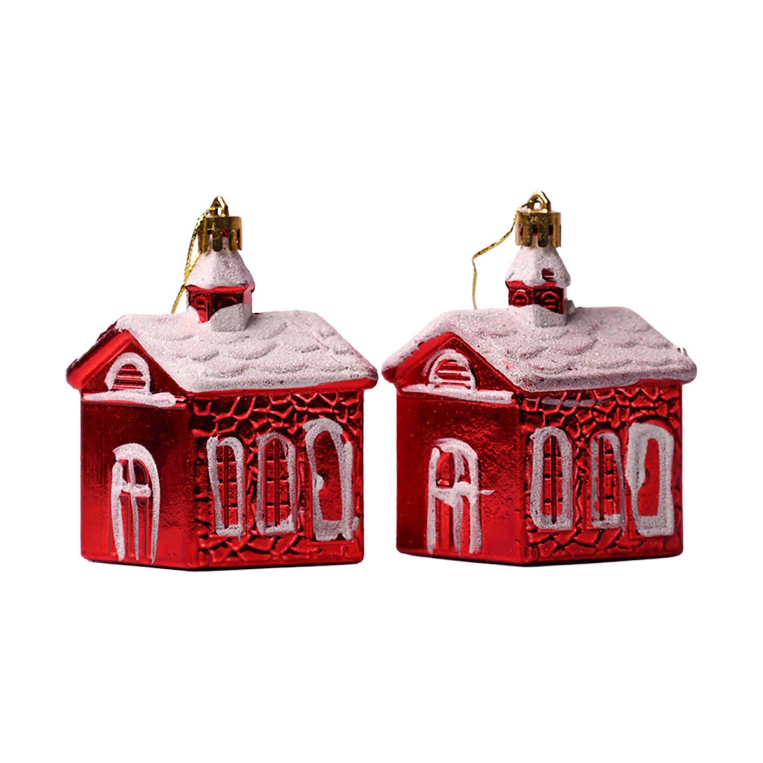 Christmas House Toy Decoration Set Of 4 Pcs - MARKET99