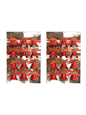 Christmas Bells Tree Decoration (Red, Set Of 18, Assorted) - MARKET99