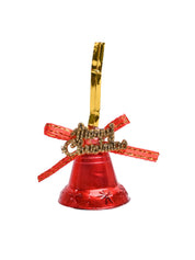 Christmas Bells Tree Decoration (Red, Set Of 18, Assorted) - MARKET99